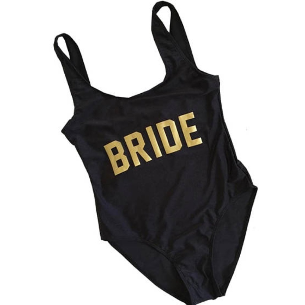 Bride swim suit swimsuit m